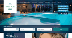 Desktop Screenshot of hotelpark.sk