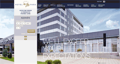 Desktop Screenshot of hotelpark.rs